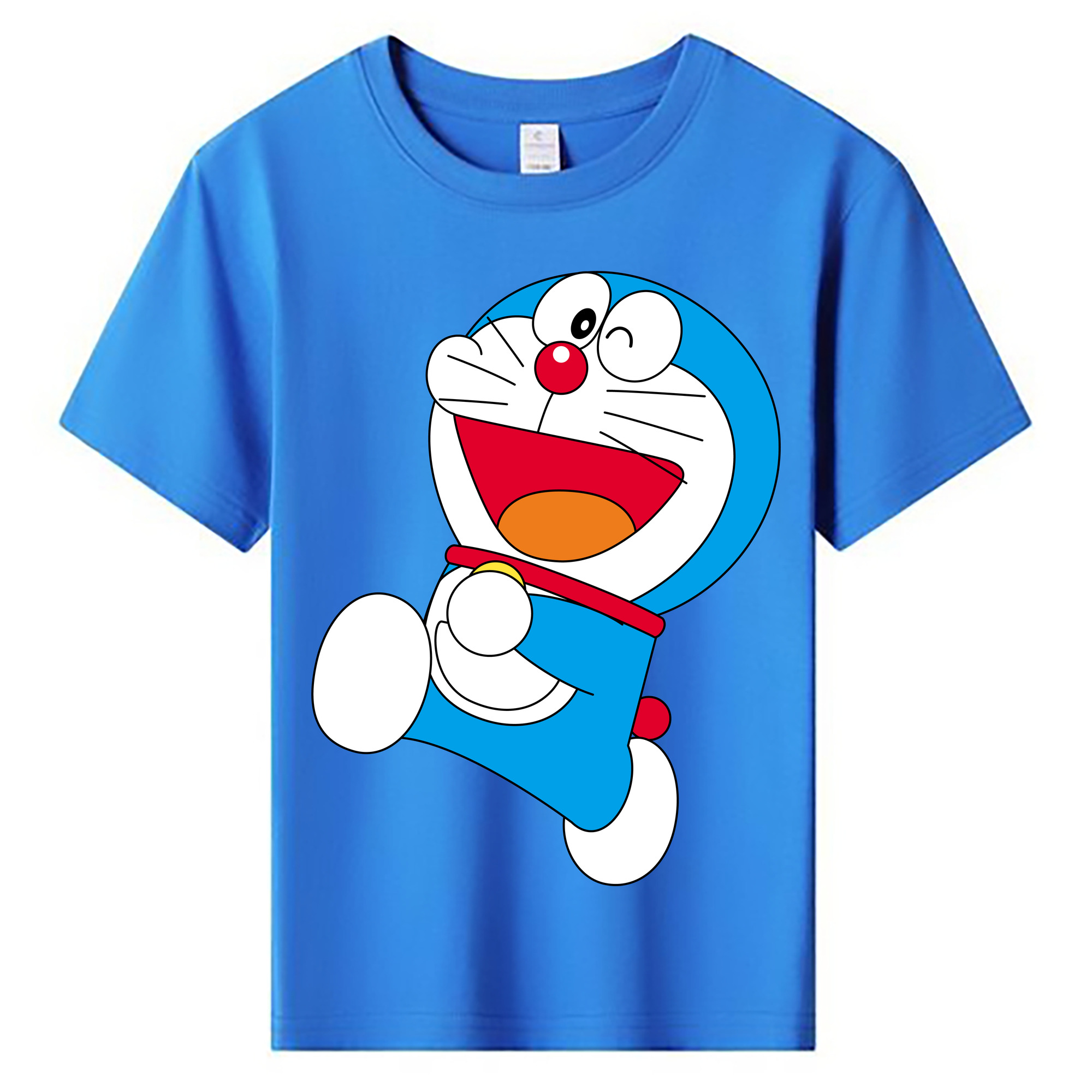 （画像用） ドラえもん Doraemon 綿100％キッズTシャツ（フロントプリント）